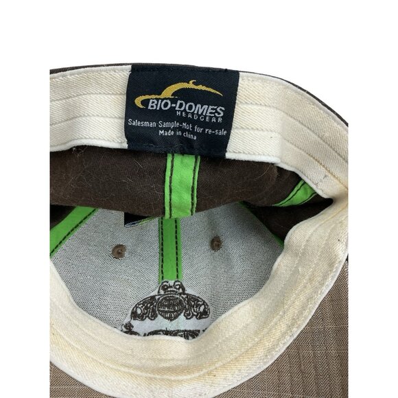 Patrón Tequila Brown Adjustable Hat Cap Crosshatch Embroidered Logo Bee - Picture 5 of 5